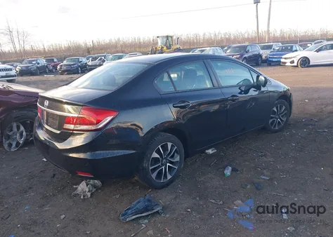 2015 Honda Civic Ex из США, поврежденный, VIN 19XFB2F86FE271092